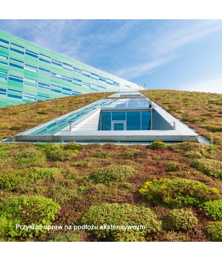 Substrate for green roofs (extensive crops)