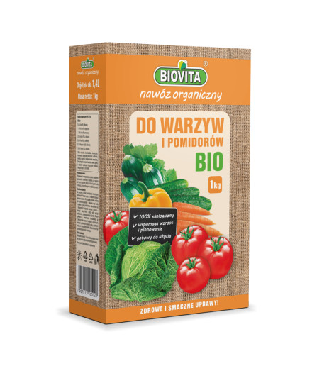 Nawóz Organiczny Do Warzyw i Pomidorów BIO Granulat