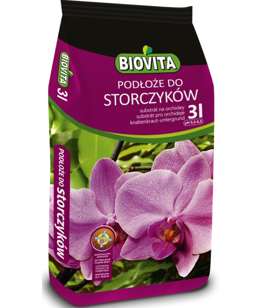 Substrate for orchids and epiphytes