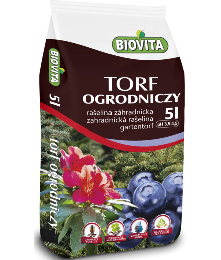 Torf ogrodniczy kwaśny
