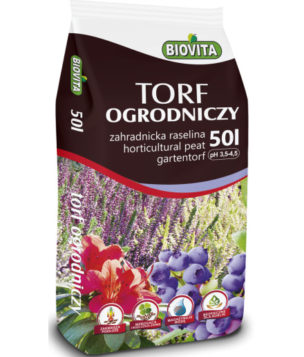Torf ogrodniczy kwaśny