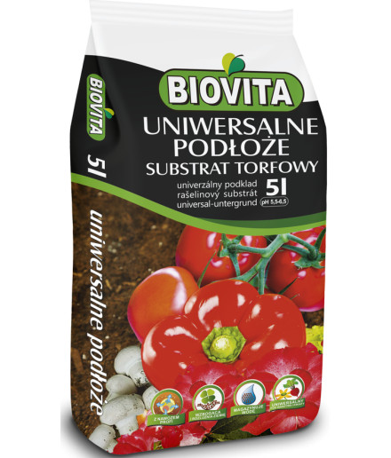 Uniwersalne podłoże Substrat torfowy