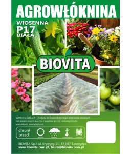 Agro-nonwoven white crop cover P-17