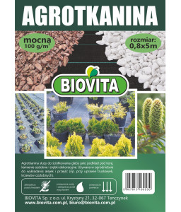 AGROTKANINA mocna czarna 100g/m2 Pakiet
