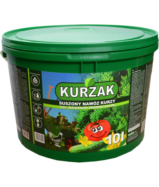 Nawóz obornik KURZY suszony KURZAK wiadro