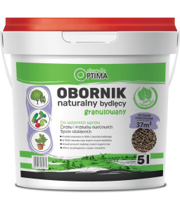 OBORNIK naturalny bydlęcy granulowany wiadro OPTIMA