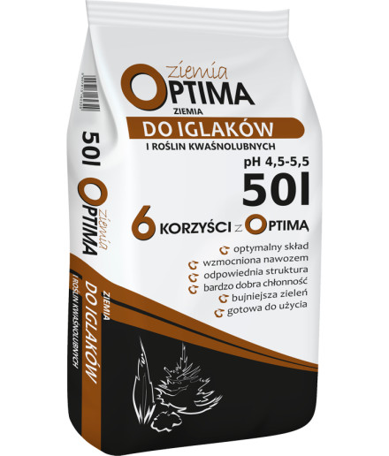 Soil for conifers and acidophilic plants OPTIMA