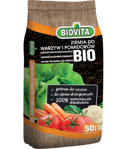 Soil for vegetables and tomatoes BIO