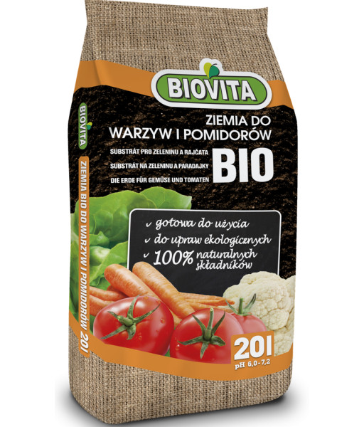 Soil for vegetables and tomatoes BIO