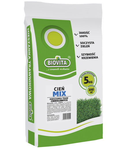 Cieńmix grass seeds mix for shady places