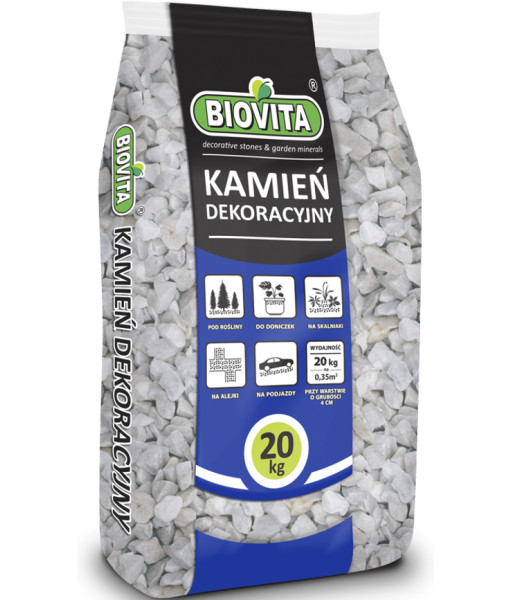 Grys Bianco Carrara 22-30mm