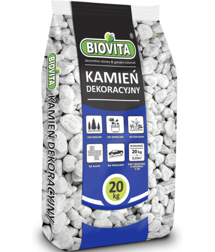 Otoczak BIANCO CARRARA 25-40mm