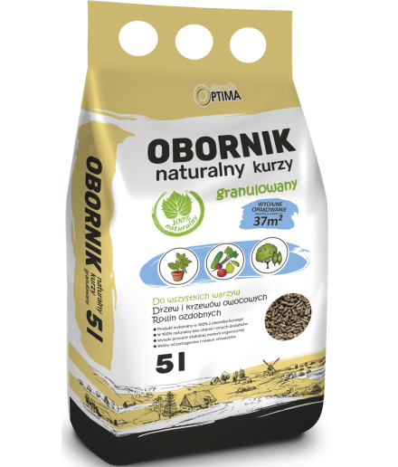 Granulated natural chicken manure OPTIMA