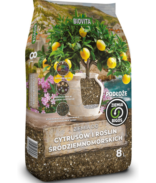 BIGOS Soil for Citrus and Mediterranean Plants