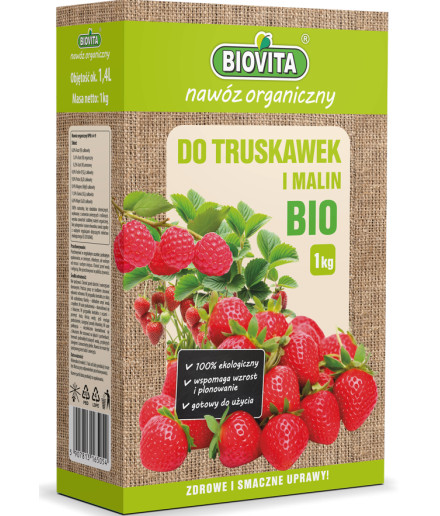 Nawóz Organiczny Do Truskawek i Malin BIO Granulat