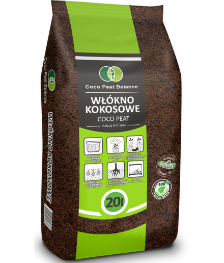 Coco peat fraction 0-10mm