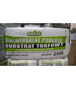 Substrat torfowy z absorbentem 0-20mm pH 5,2-6,0 PALETA BIOVITA